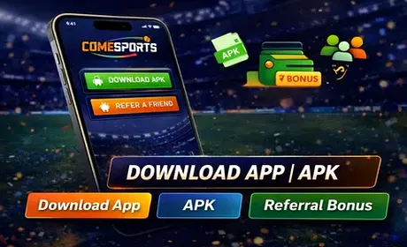 Download the app, unlock code COMEWI300, and enter ₹1 contests faster
